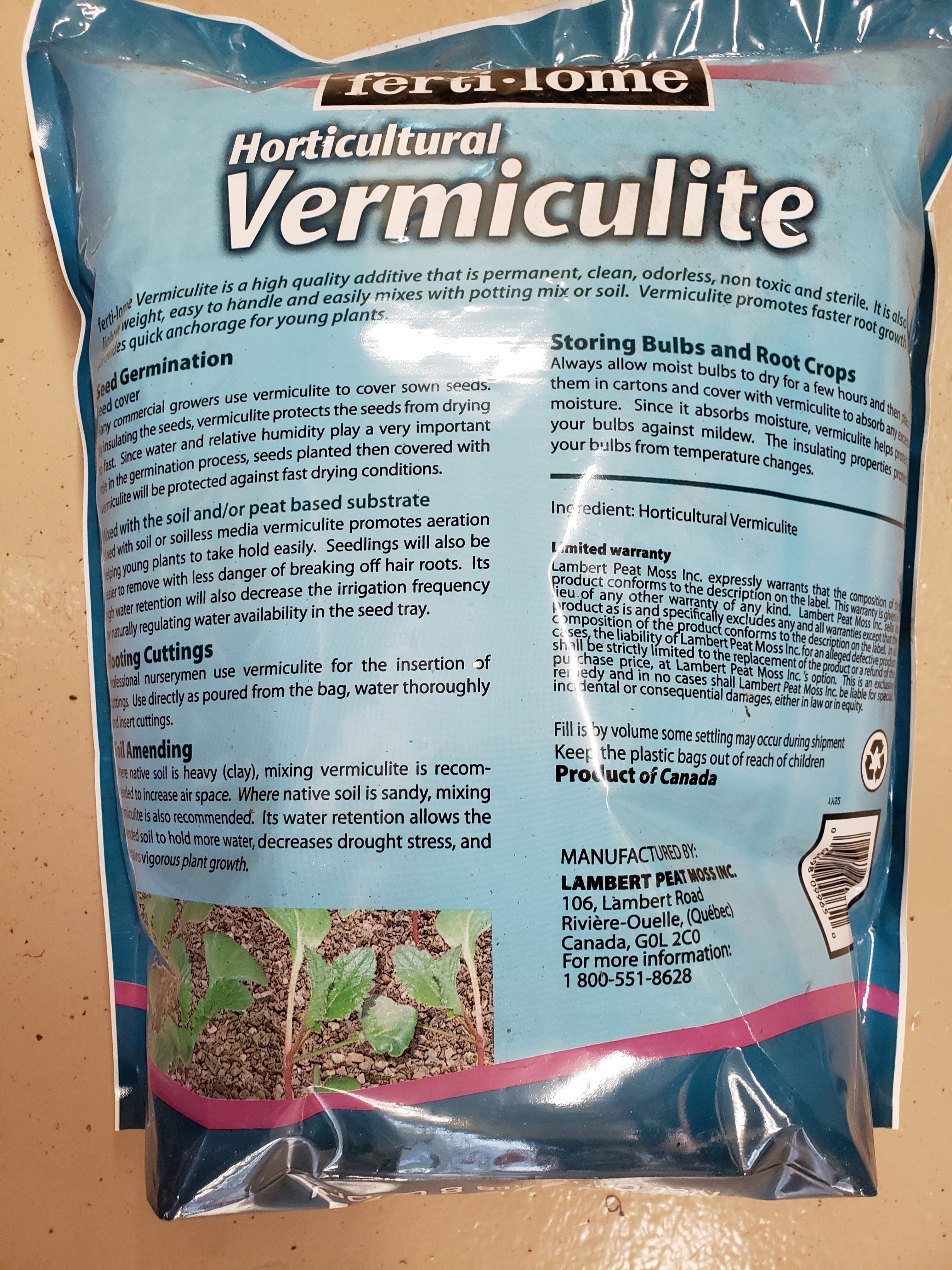 Fertilome Vermiculite 8qt