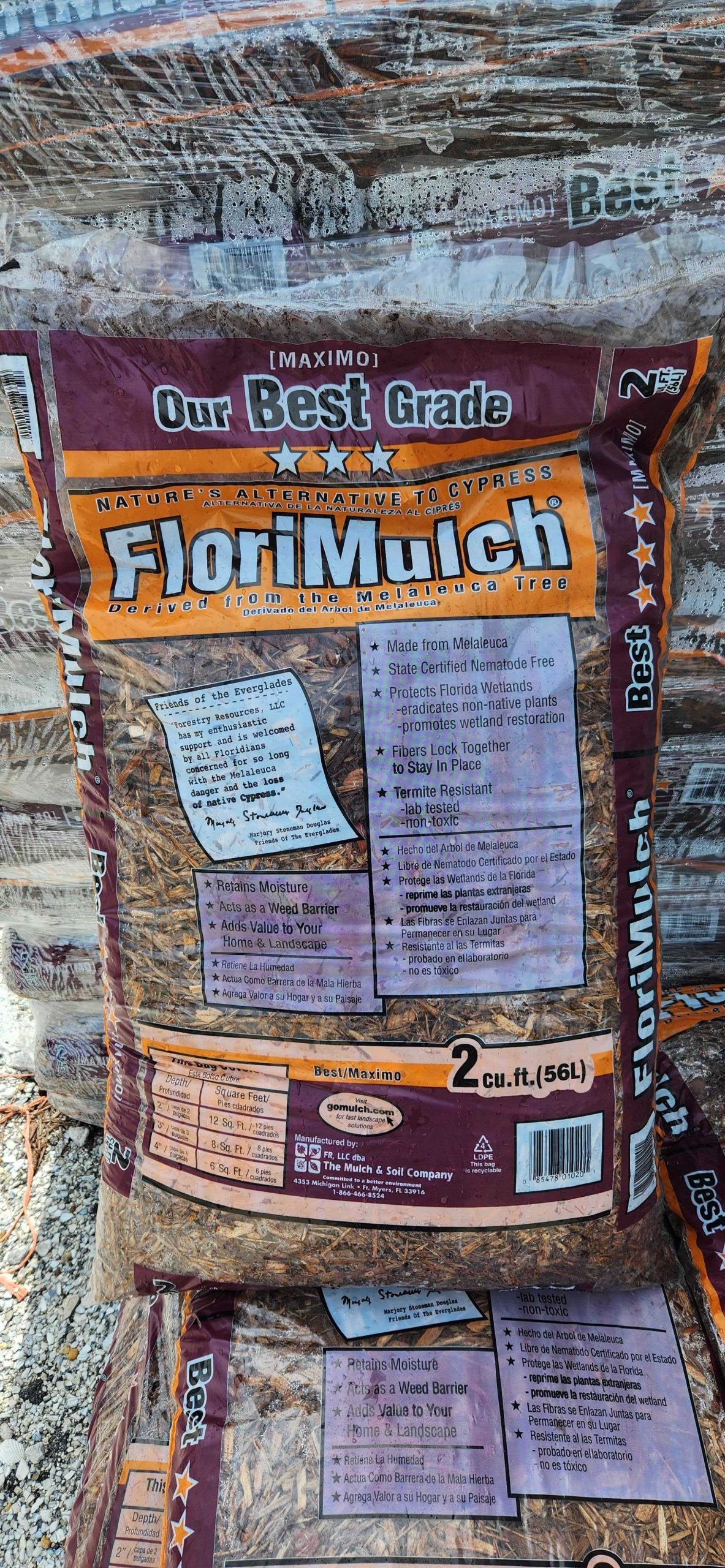 Florimulch Pallet of 70  bags