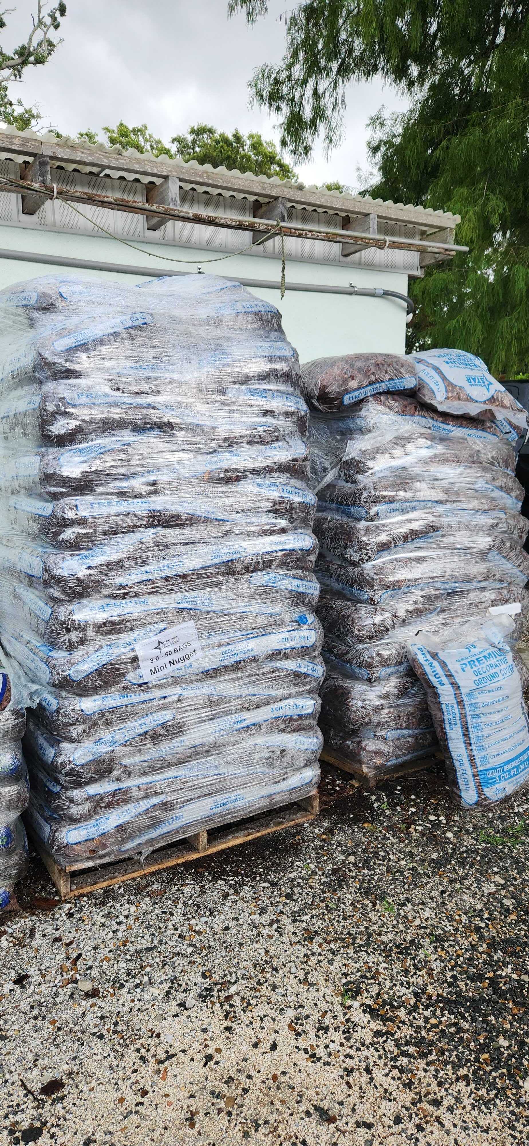 Pine Bark Mini Nuggets Pallet of 50 bags