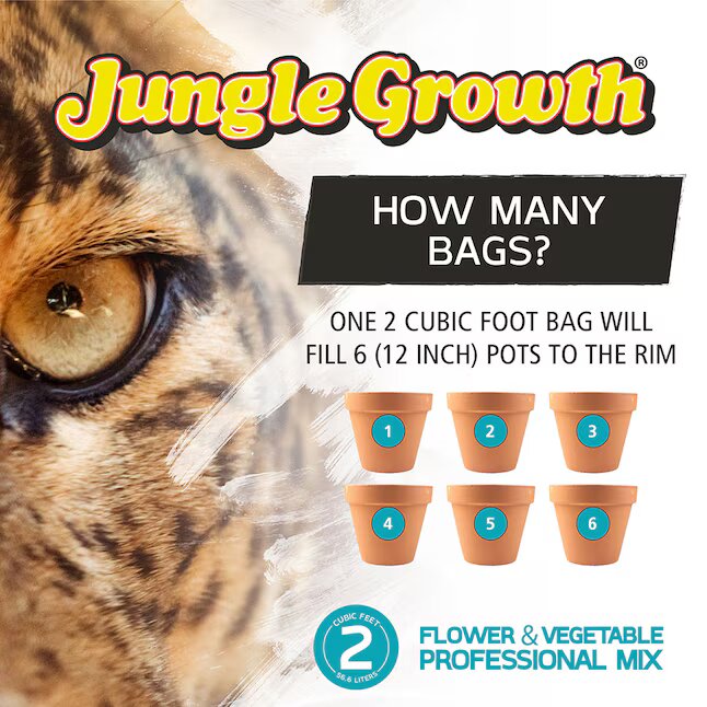 Jungle Growth 1.5 CuFt